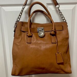 Michael Kors North South Hamilton Large Tote/Shoulder Bag  EUC!!